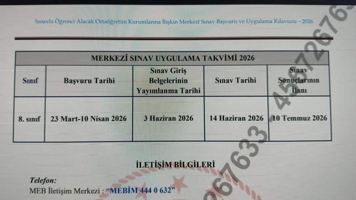 LGS BİLGİLENDİRME