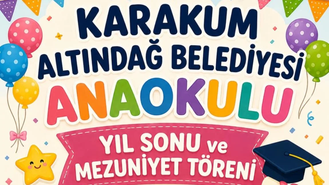 YIL SONU VE MEZUNİYET PROGRAMIMIZ