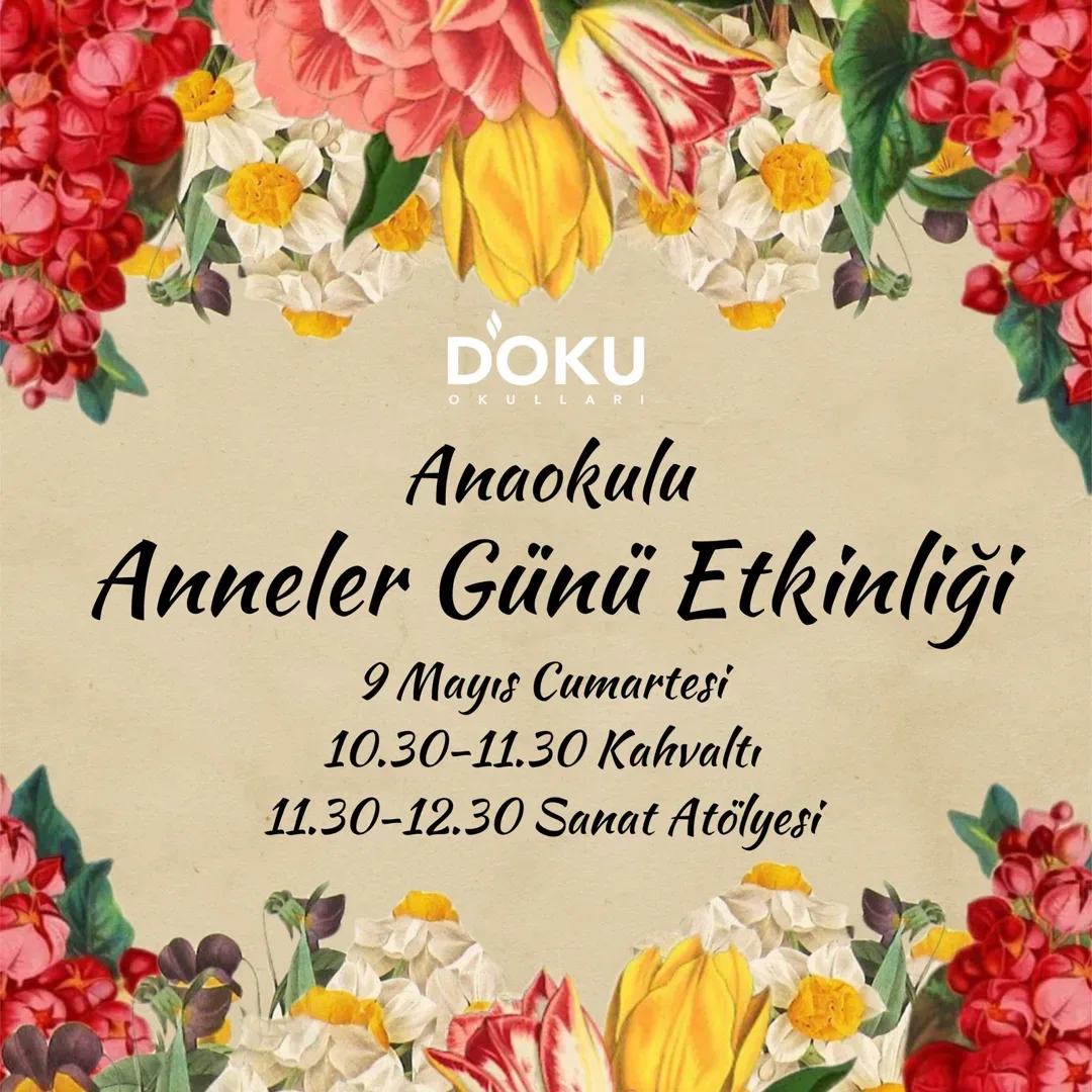 Anaokulu Öğrencilerimiz + Velilerimiz + Öğretmenlerimiz = Keyifli Bir Cumartesi