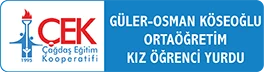 Özel Çağdaş Eğitim Kooperatifi Güler Osman Köseoğlu Ortaöğretim Kız Öğrenci Yurdu logosu