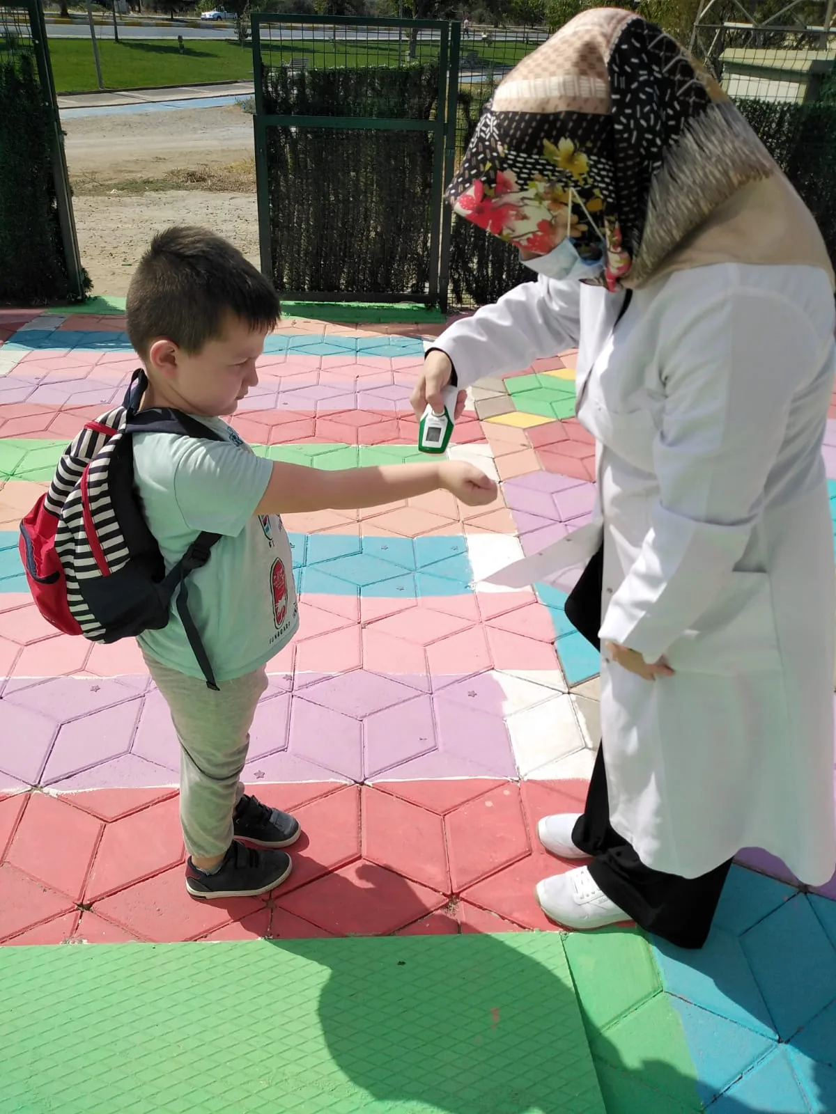 GÜNLÜK OKULA GİRİŞ RUTİNİMİZ