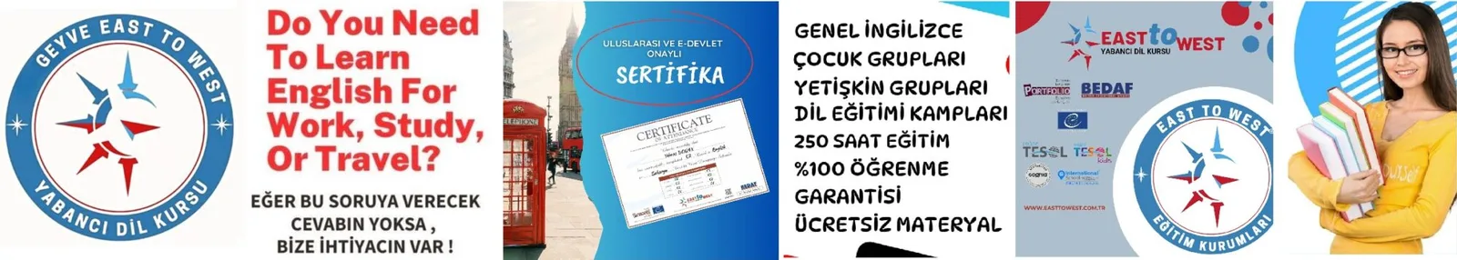 GEYVE YABANCI DİL KURSU | EAST TO WEST YABANCI DİL KURSLARI