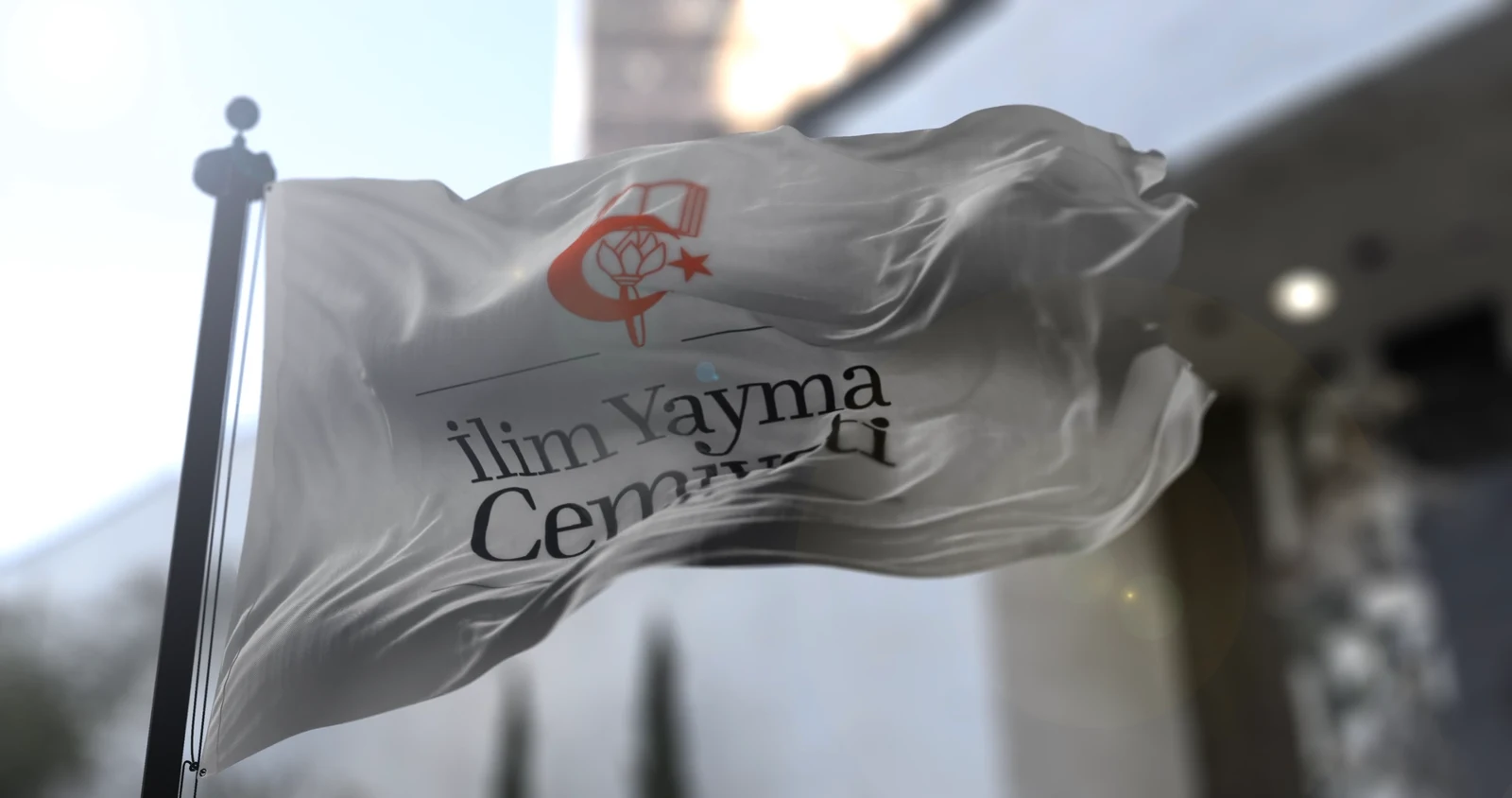 İlim Yayma Cemiyeti Bayrak Görsel