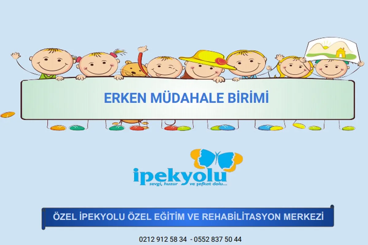 Erken müdahale biriminde şekil eşleştirme çalışması yapan çocuk