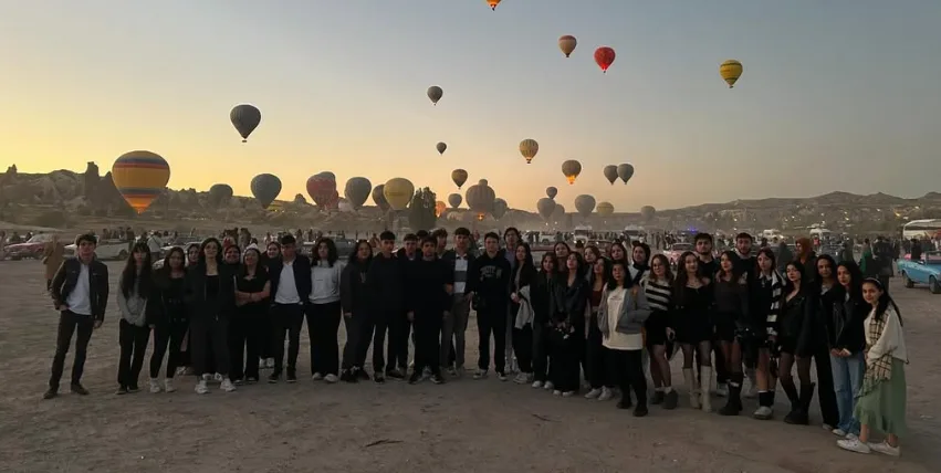 Çorum Lango Dil Kursu Öğrencileri Kapadokya Gezisinde