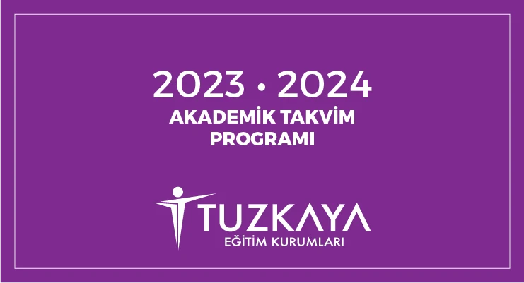 2022-2023 Eğitim Yılı Akademik Takvim Programı