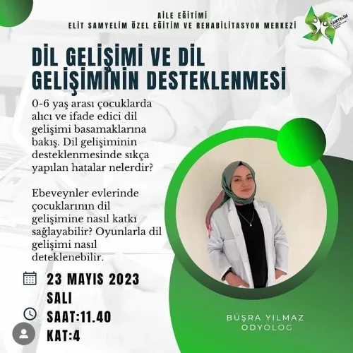 Dil Gelişimi Ve Desteklenmesi