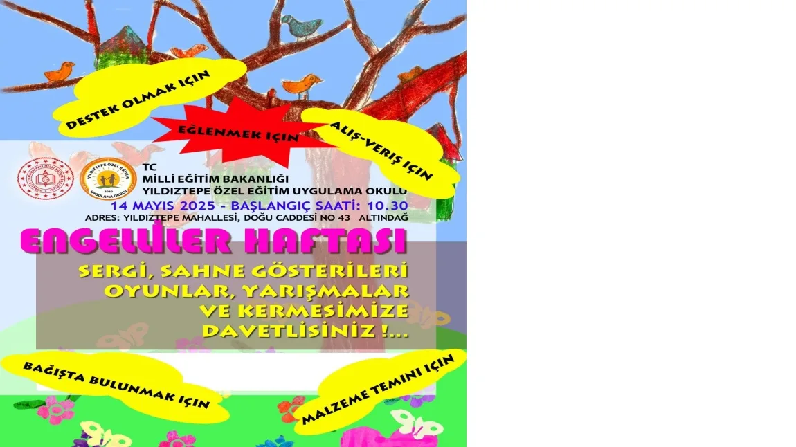 10-16 MAYIS ENGELLİLER HAFTASI ETKİNLİKLERİMİZ