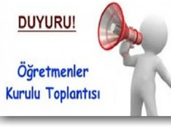 2018-2019 Eğitim Öğretim Yılı Sene Başı Öğretmenler Kurulu Toplantısı